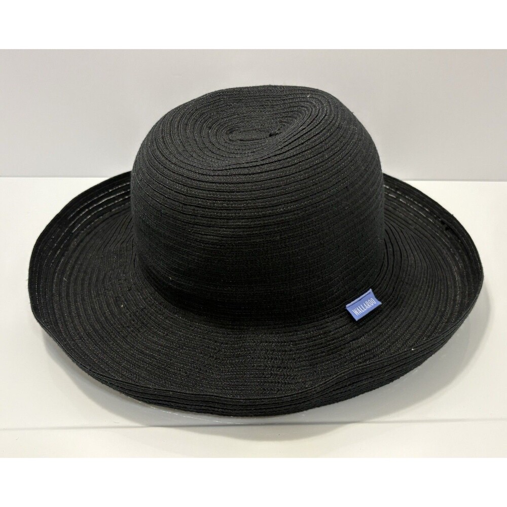 Wallaroo Hat Company Sydney Black Packable Sun Hat OS Adjustable UPF+ Boulder CO